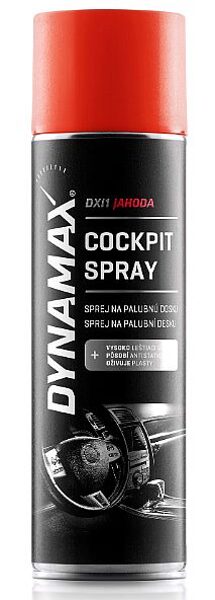 Smidzinātājs paneļa un citu automašīnas plastmasas detaļu tīrīšanai, aizsardzībai un izdaiļošanai. DYNAMAX DXI1  500ML 