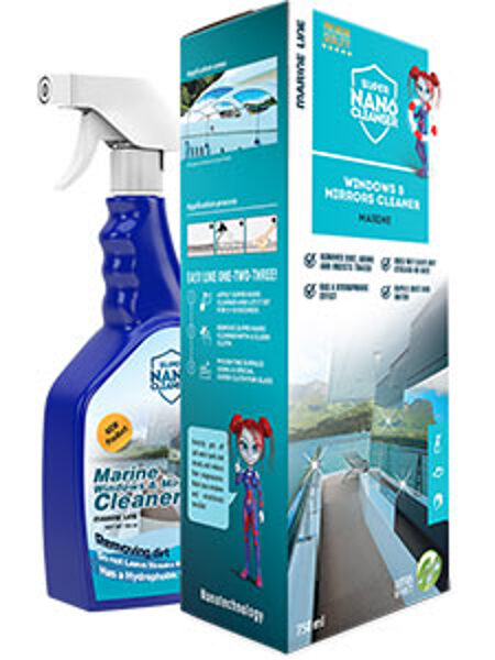 Super Nano Detergent MARINE GLASS CLEANER (750 ml)